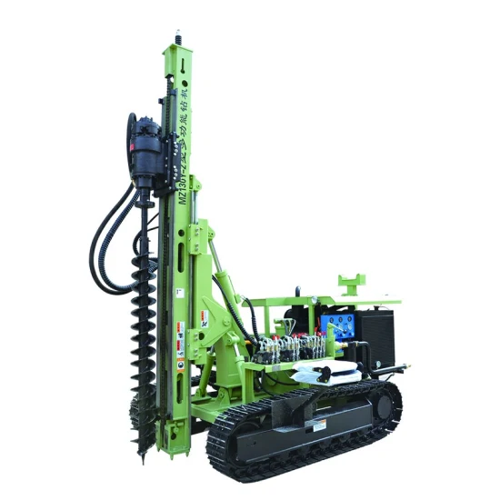 Pile Driver Machine for Ground Screw Hydraulic Solar Drill Rig