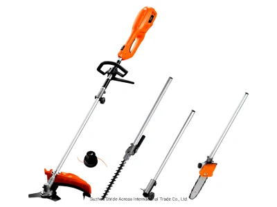 Electric Multi 4 in 1 Set Pole Grass Trimmer/Brush Cutter